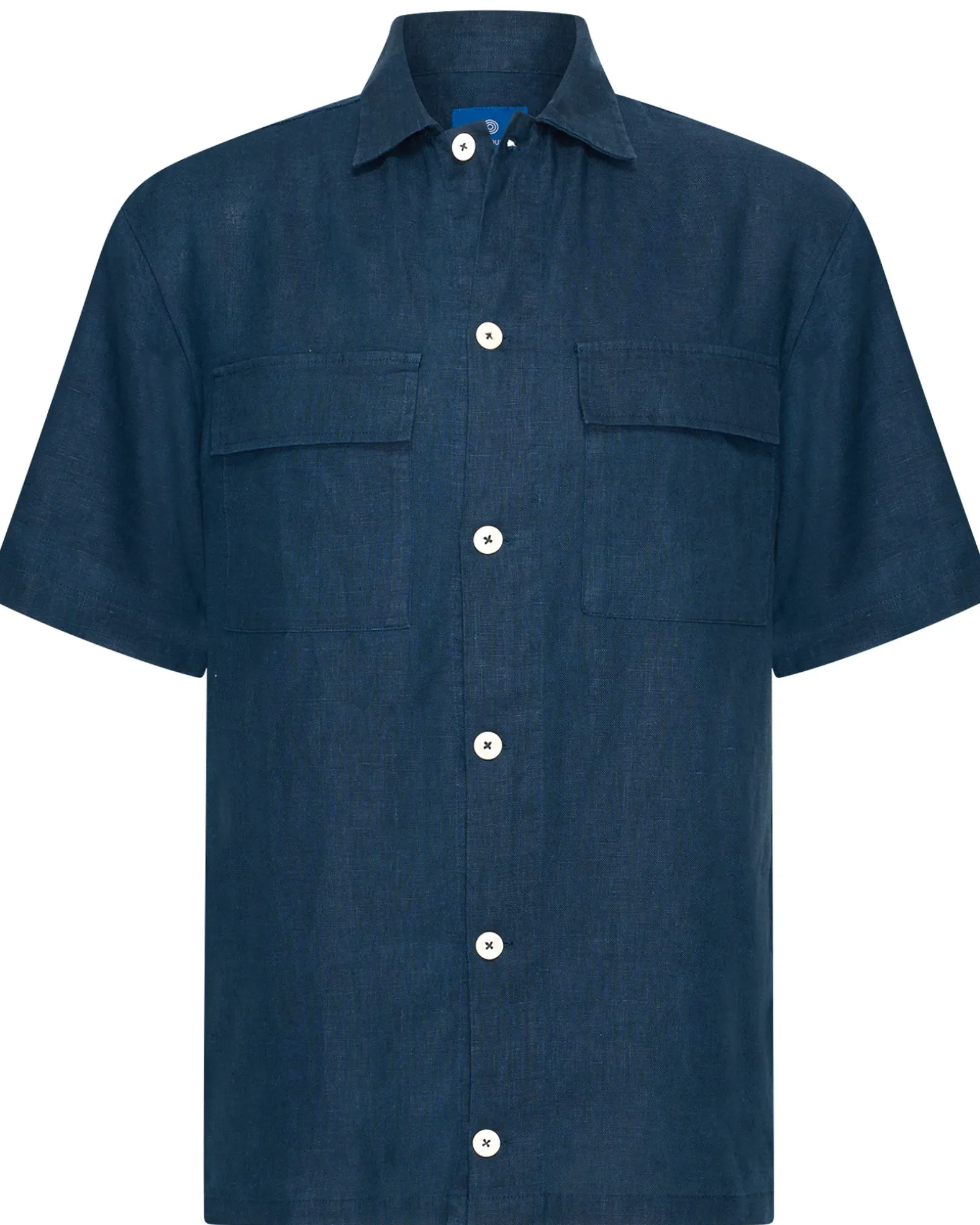 Blue Industry Casual Overhemd