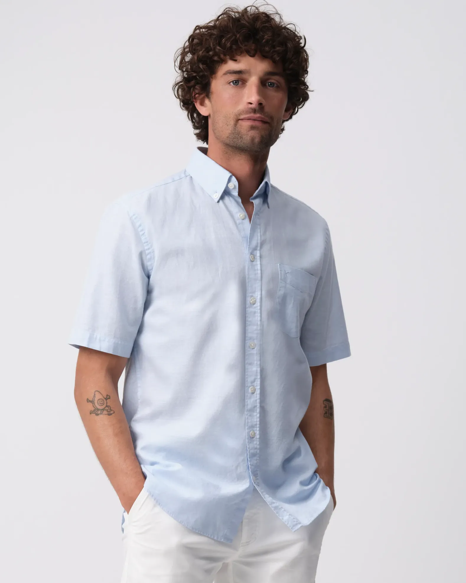 Campbell Casual Overhemd KM