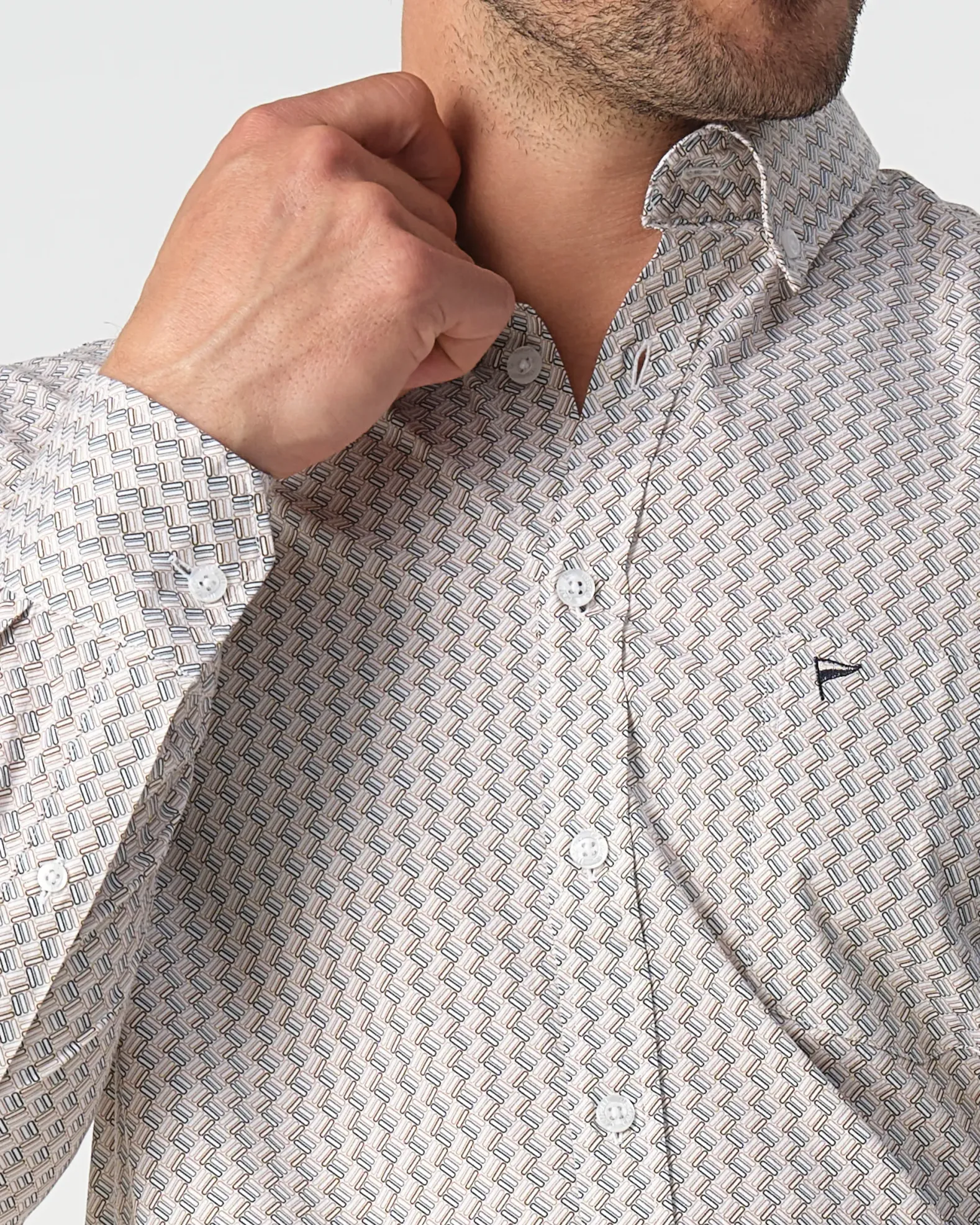Campbell Casual Overhemd LM
