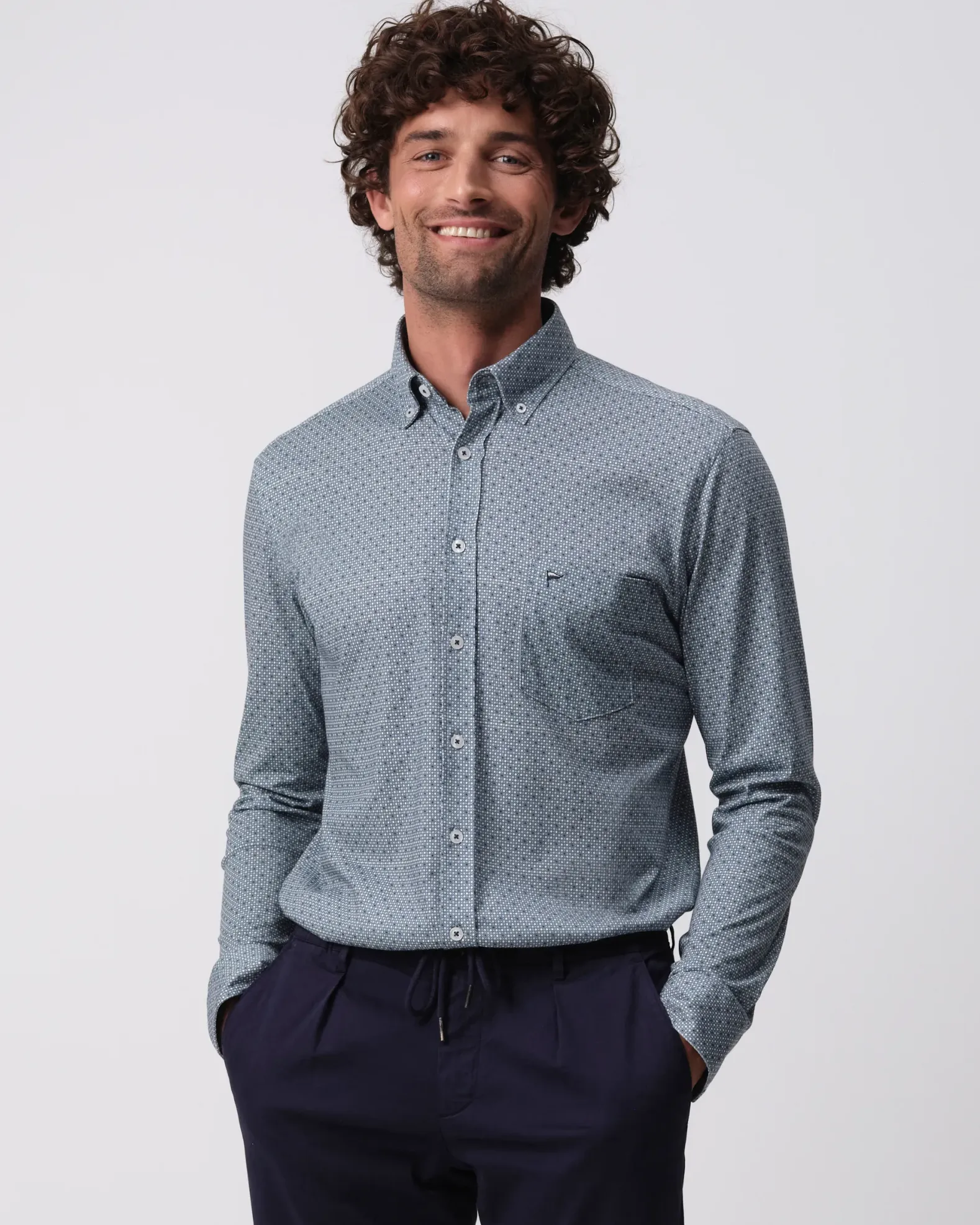 Campbell Casual Overhemd LM