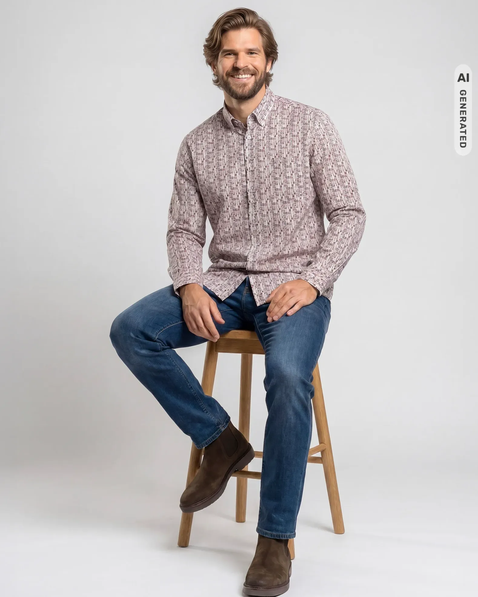 Campbell Casual overhemd Ranger-01
