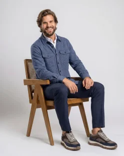 Campbell Overshirt Walker Pied de Poule