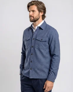 Campbell Overshirt Walker Pied de Poule