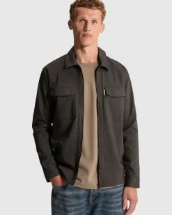 Cast Iron Overshirt Tech Stretch