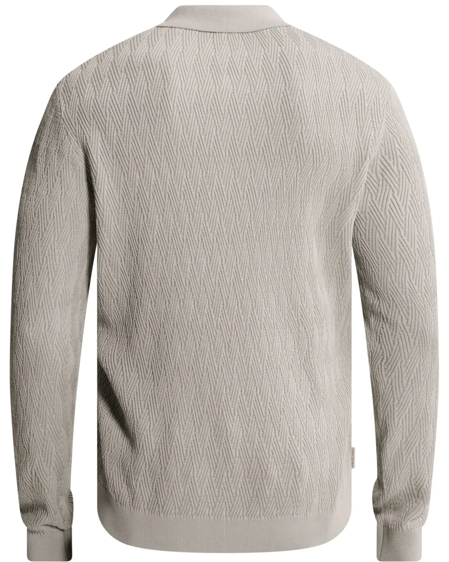 Cast Iron Polo lange mouw
