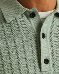 Cast Iron Polo Lange mouw