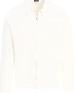 Denham Patchy Zip Overshirt