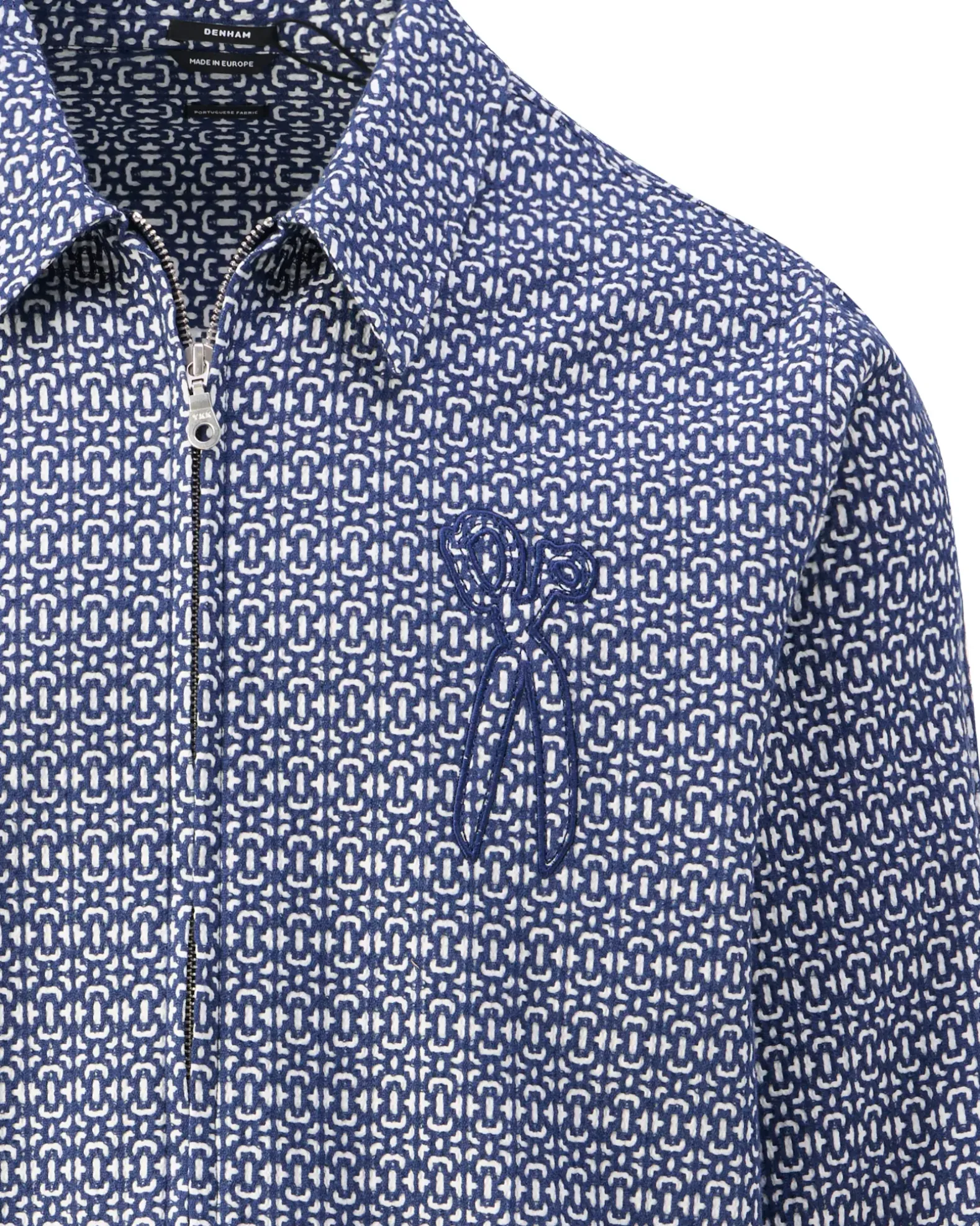 Denham Patchy Zip Overshirt