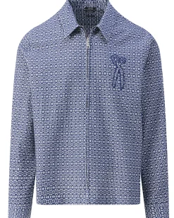 Denham Patchy Zip Overshirt