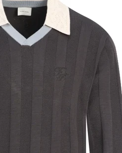 Filling Pieces Football Polo Lange mouw
