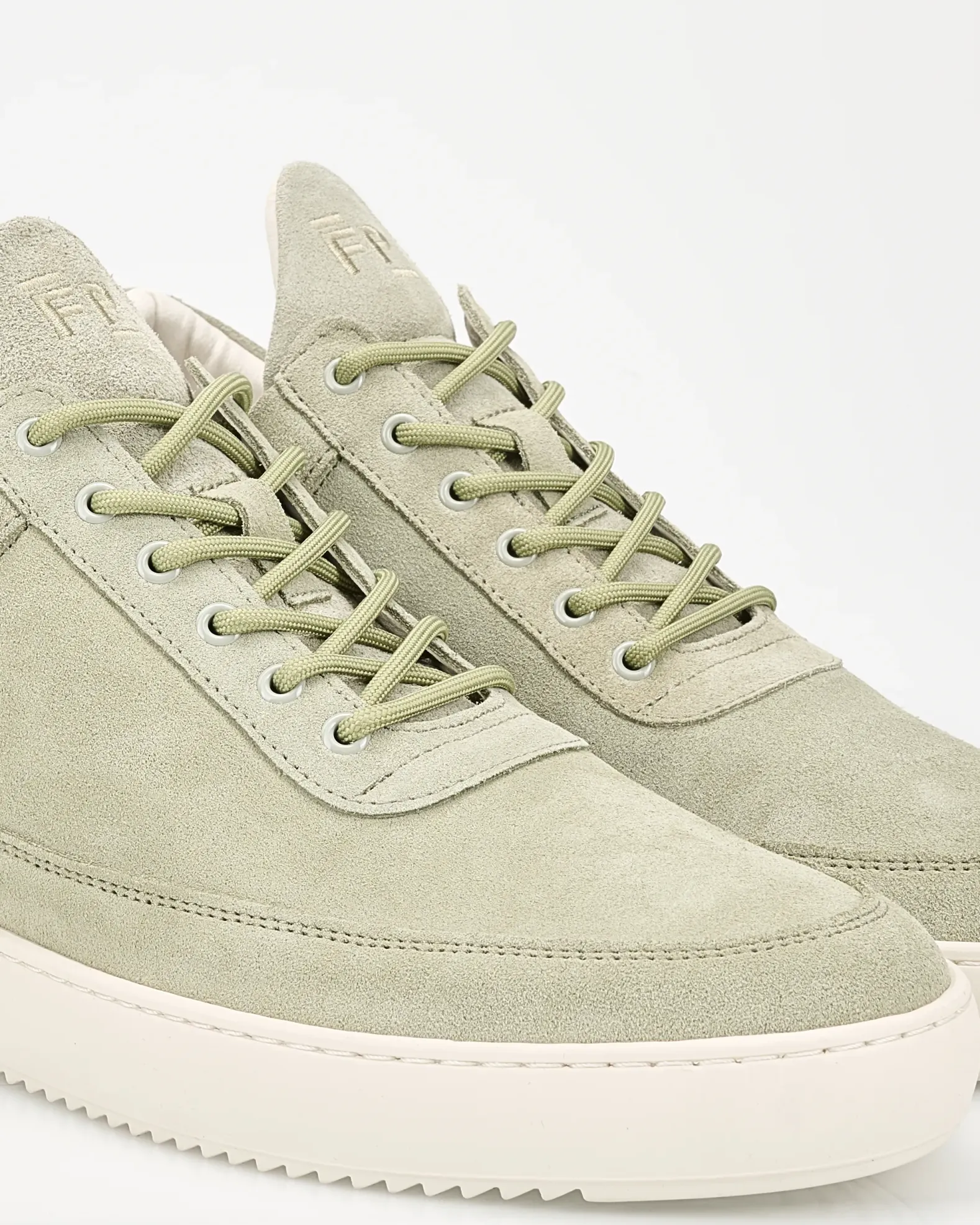 Filling Pieces Low Top Suede Sneakers