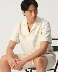 J.C. RAGS Aaron Structure Casual Overhemd