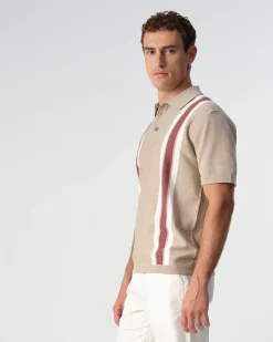J.C. RAGS Alvie Stripe Polo