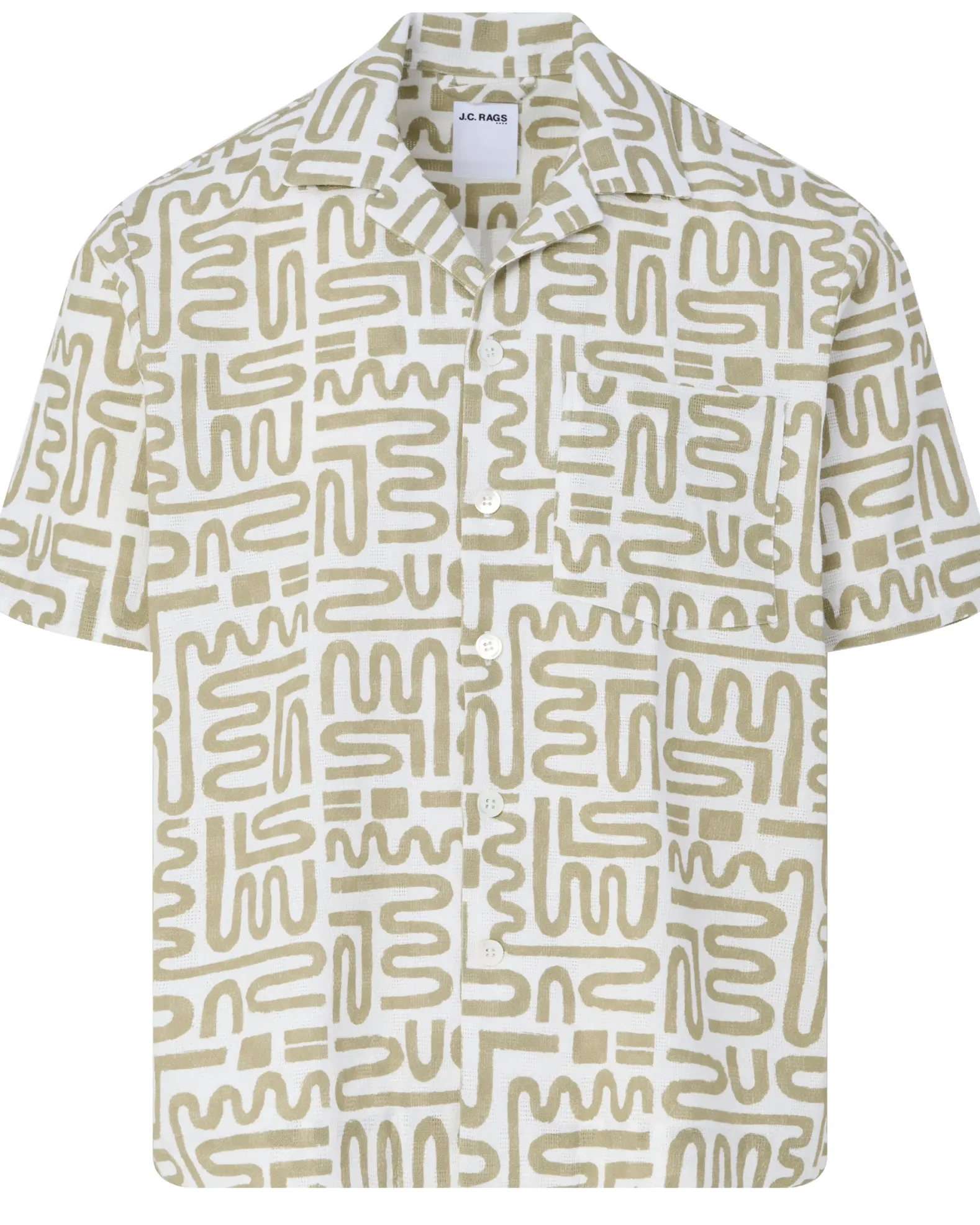 J.C. RAGS Casual Overhemd KM