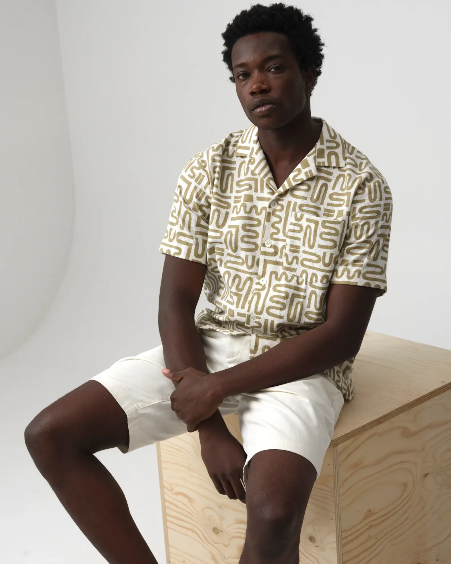 J.C. RAGS Casual Overhemd KM