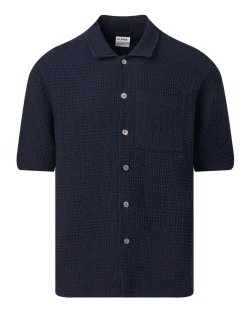 J.C. RAGS Duncan Waffle Casual Overhemd