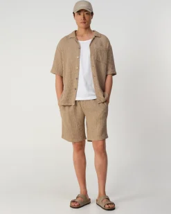 J.C. RAGS Duncan Waffle Casual Overhemd