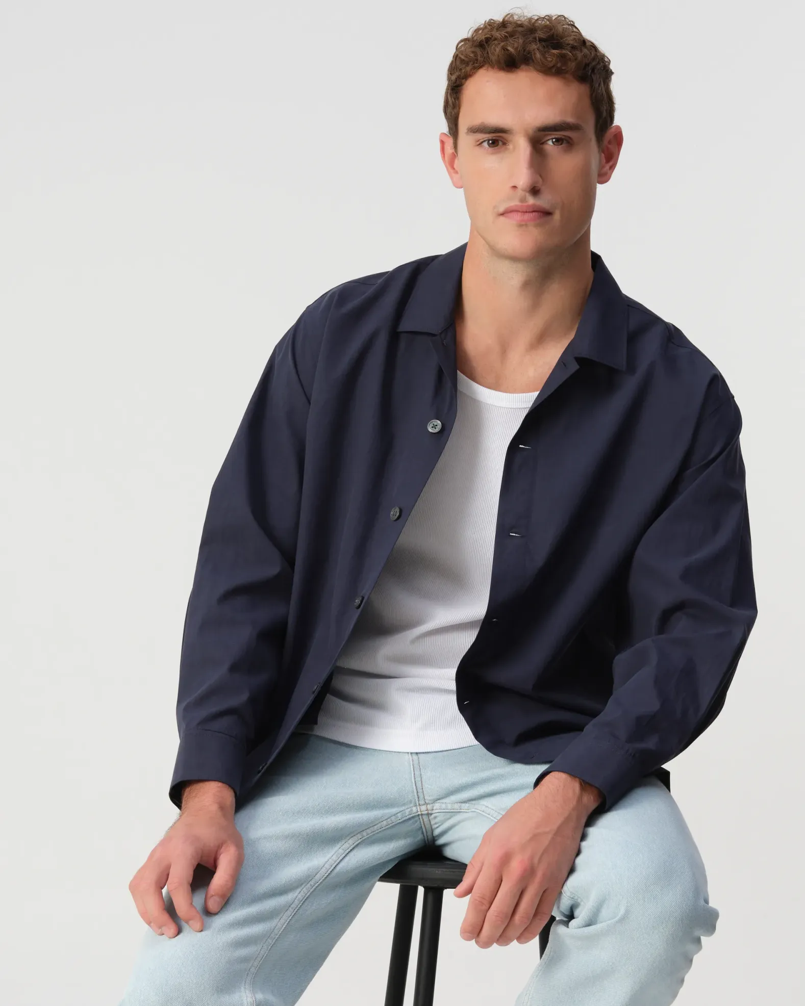 J.C. RAGS Dylan Casual Overhemd
