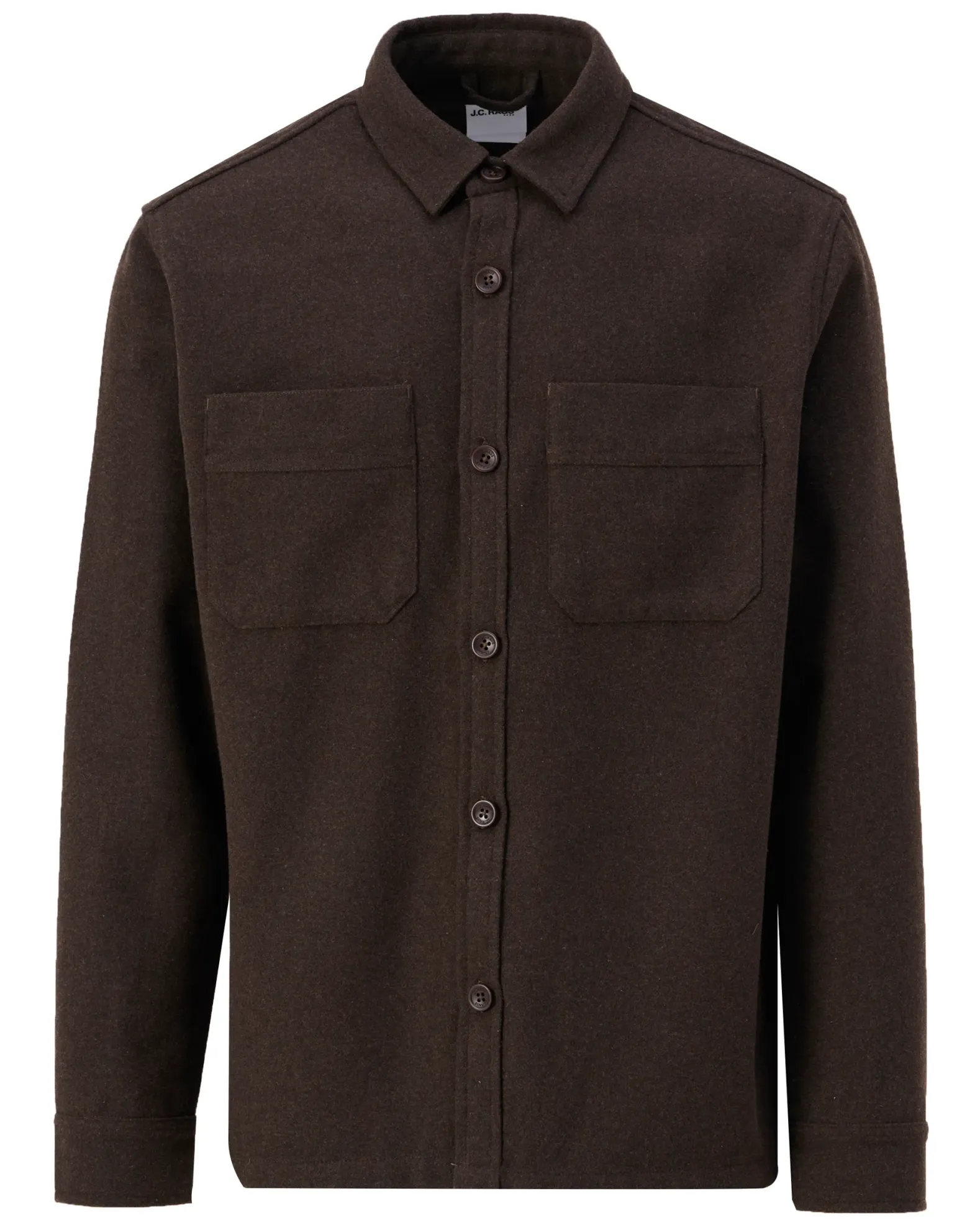 J.C. RAGS Overshirt Ace Wool
