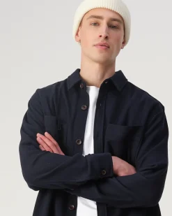 J.C. RAGS Overshirt Ace Wool