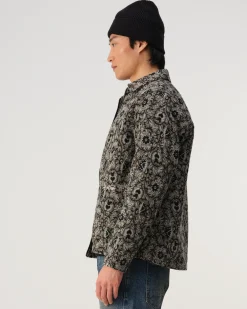 J.C. RAGS Overshirt Benji Jacquard