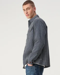 J.C. RAGS Overshirt Rylee Jacquard