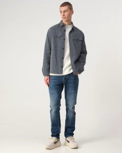 J.C. RAGS Overshirt Rylee Jacquard