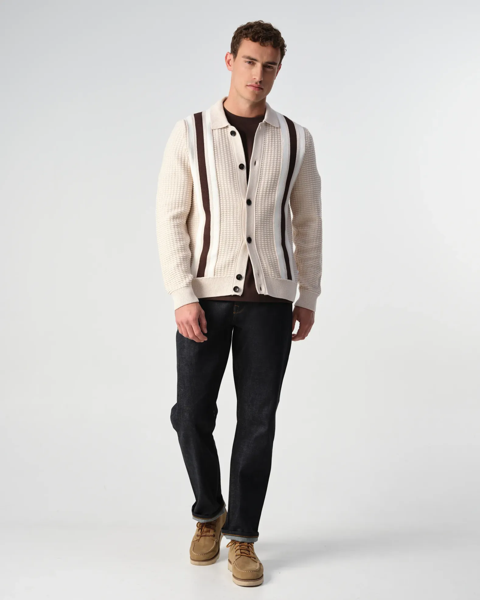 J.C. RAGS Polo Lange mouw