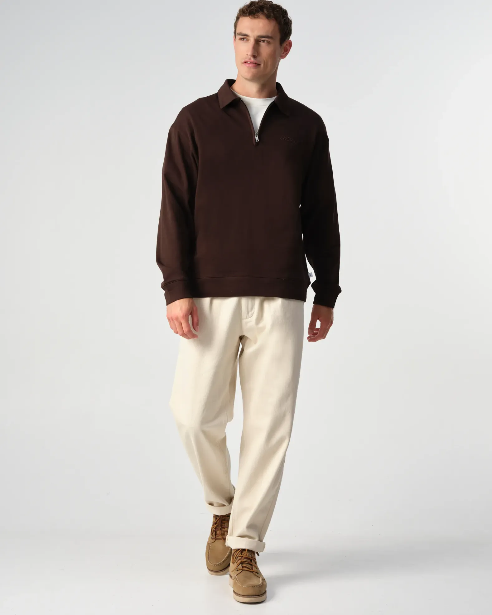 J.C. RAGS Polo Lange mouw
