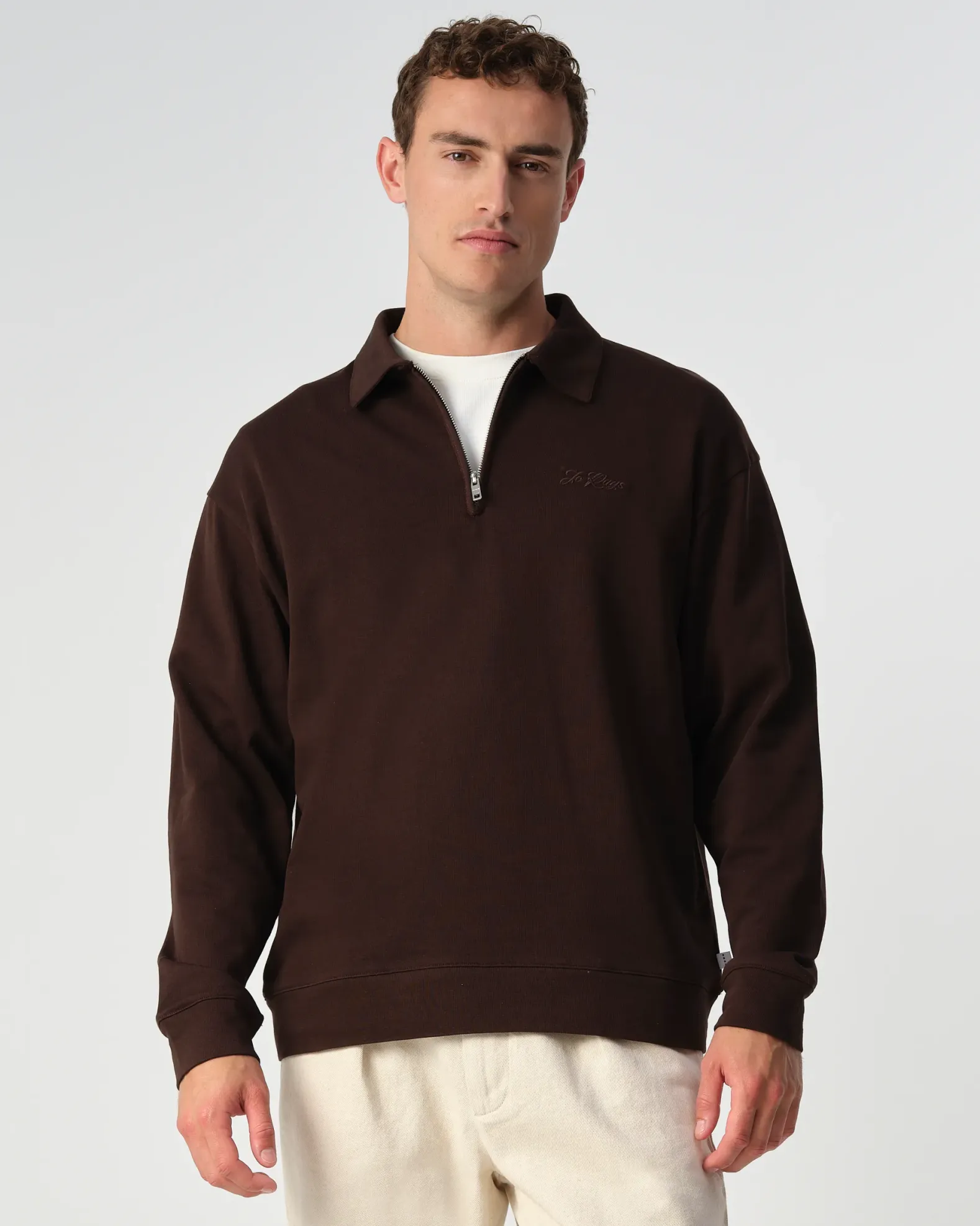 J.C. RAGS Polo Lange mouw