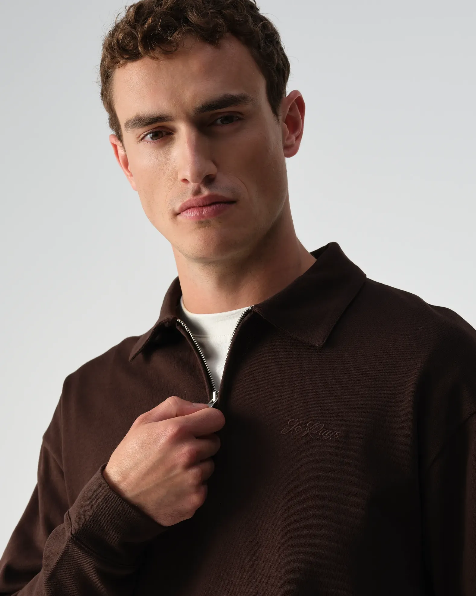 J.C. RAGS Polo Lange mouw
