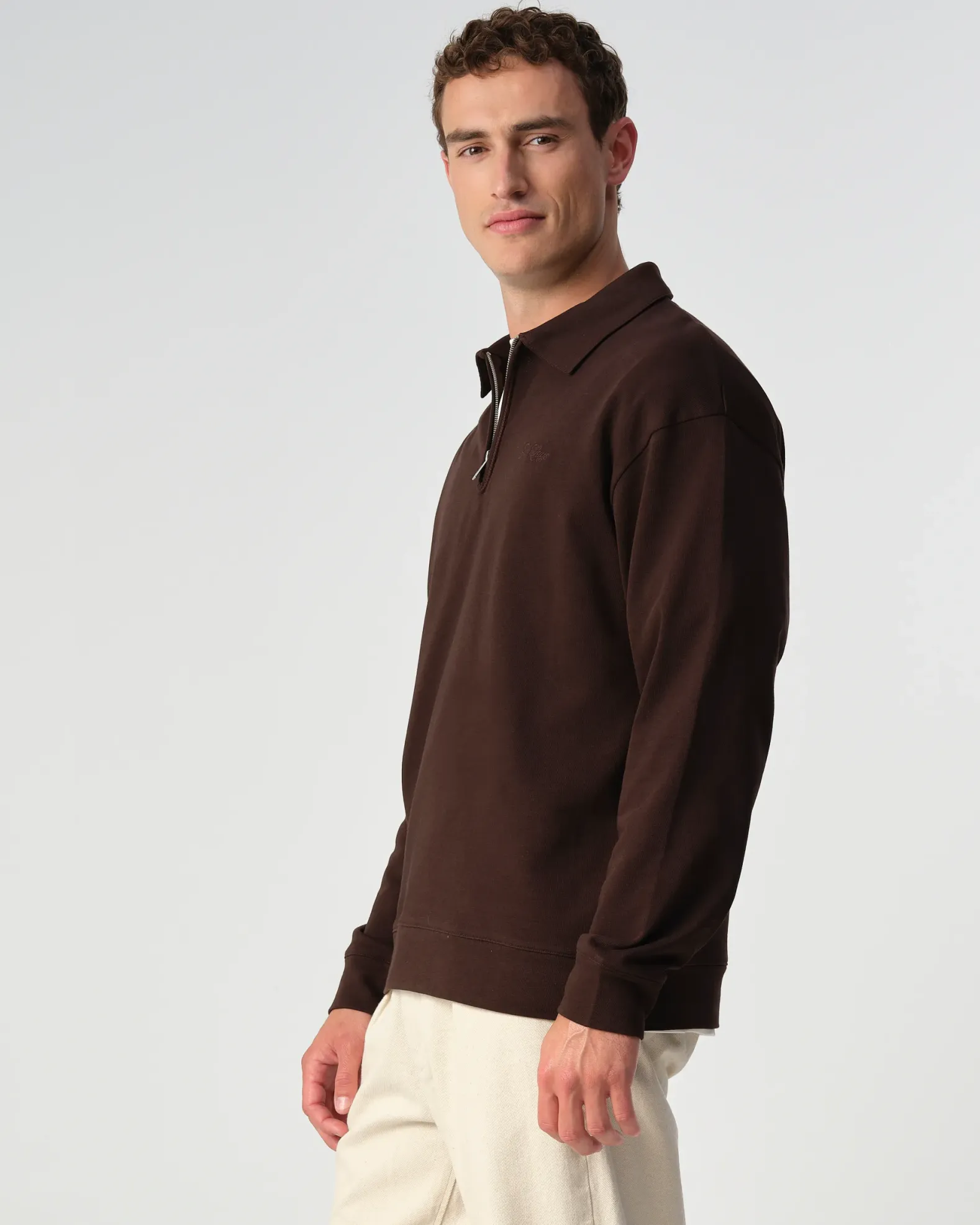 J.C. RAGS Polo Lange mouw