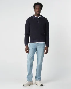 J.C. RAGS Polo Lange mouw