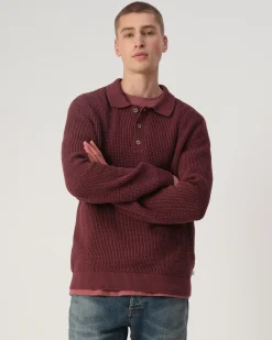J.C. RAGS Polo lange Mouw Efe