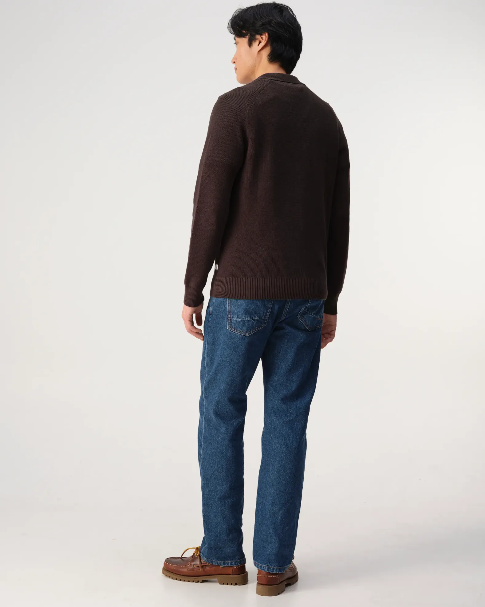 J.C. RAGS Polo lange mouw Ewald