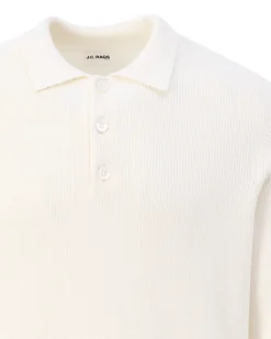 J.C. RAGS Polo lange mouw Ewald