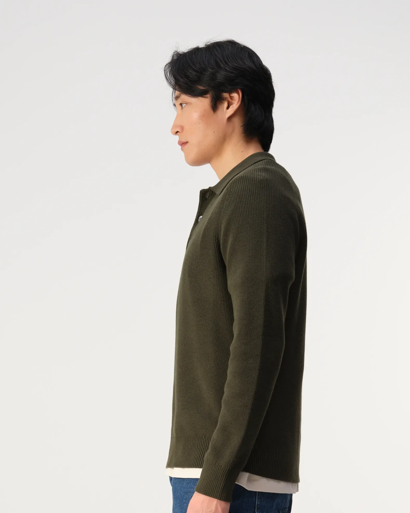 J.C. RAGS Polo lange mouw Ewald