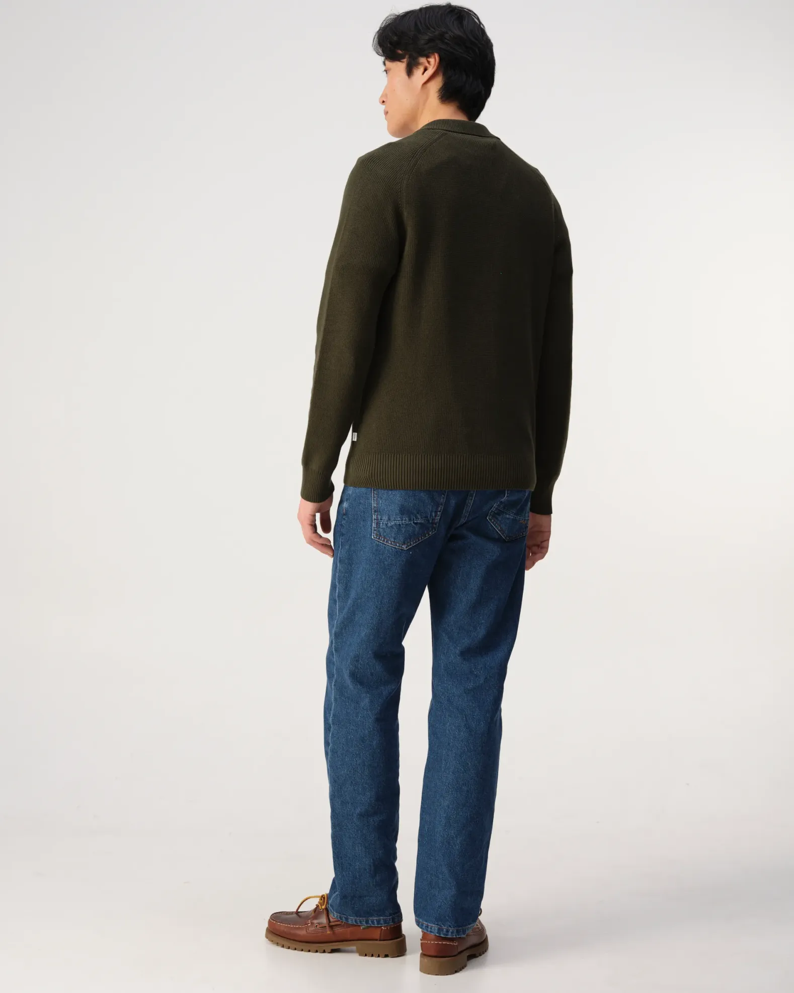 J.C. RAGS Polo lange mouw Ewald