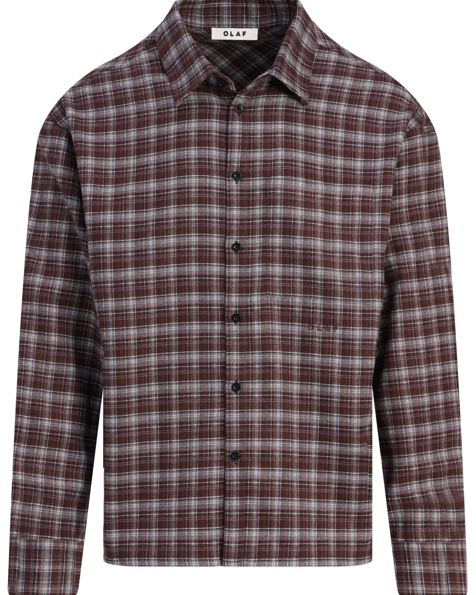 OLAF Flannel Boxy Overhemd