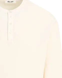OLAF Waffle Henley T-shirt