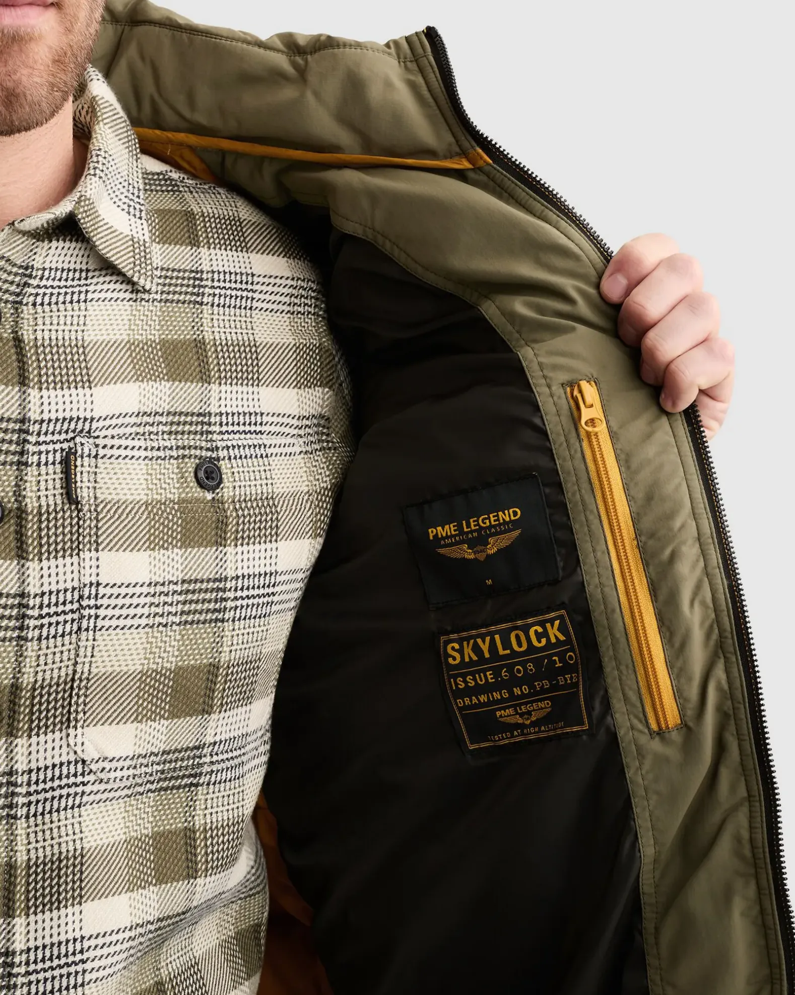 PME Legend Gewatteerde jas Skylock