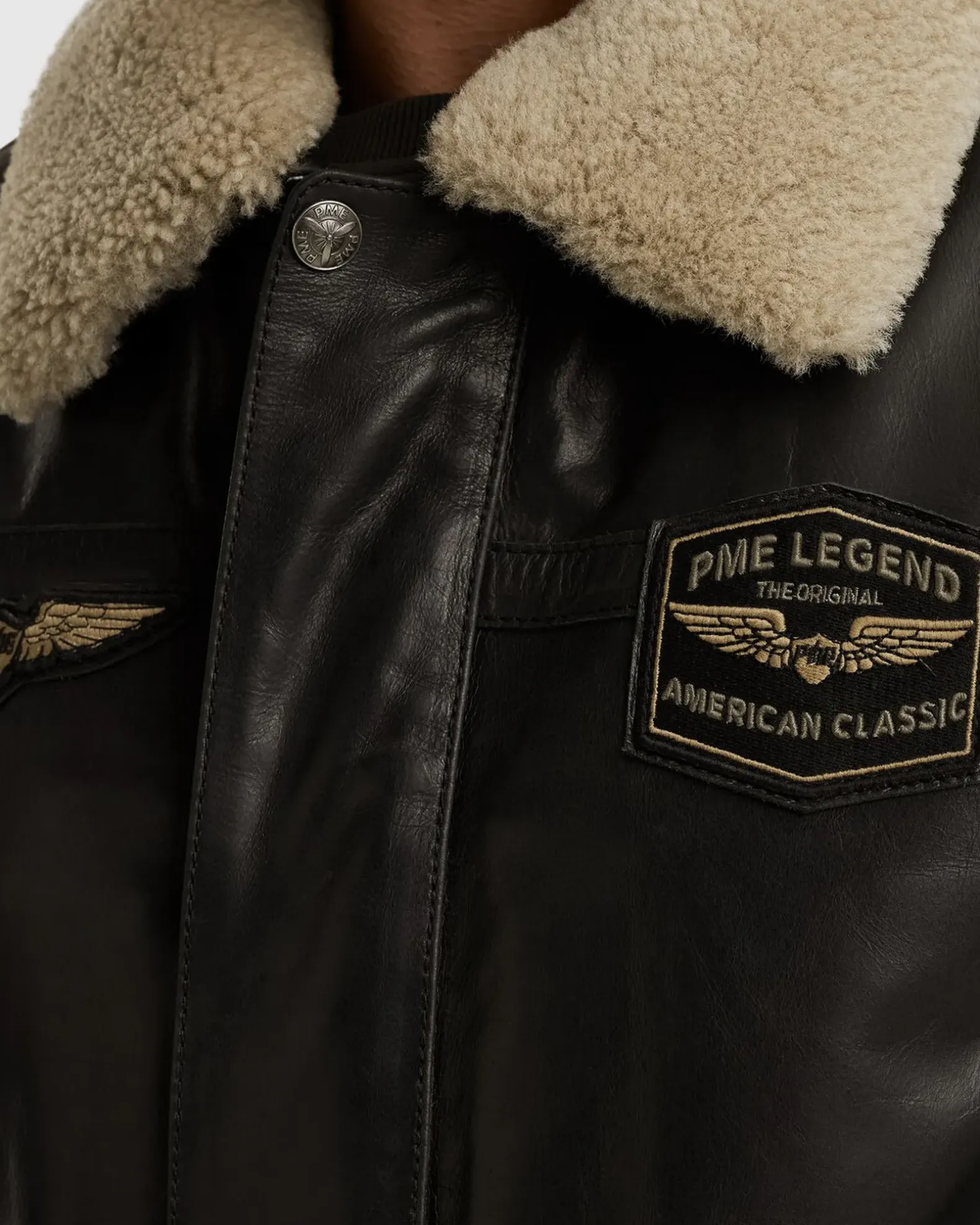 PME Legend Hudson Leren jas
