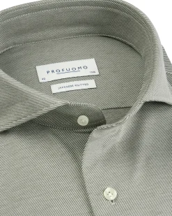 Profuomo Japanese knitted Casual overhemd