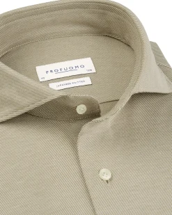 Profuomo Japanese knitted Casual overhemd