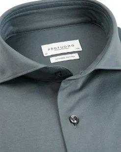 Profuomo Japanese Knitted Overhemd