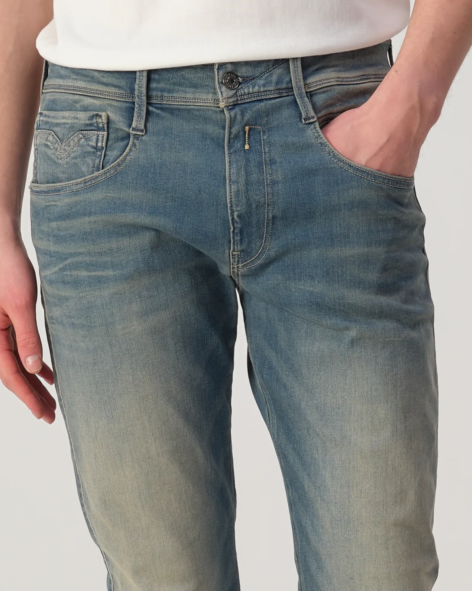 Replay Anbass Hyperflex Dust Jeans