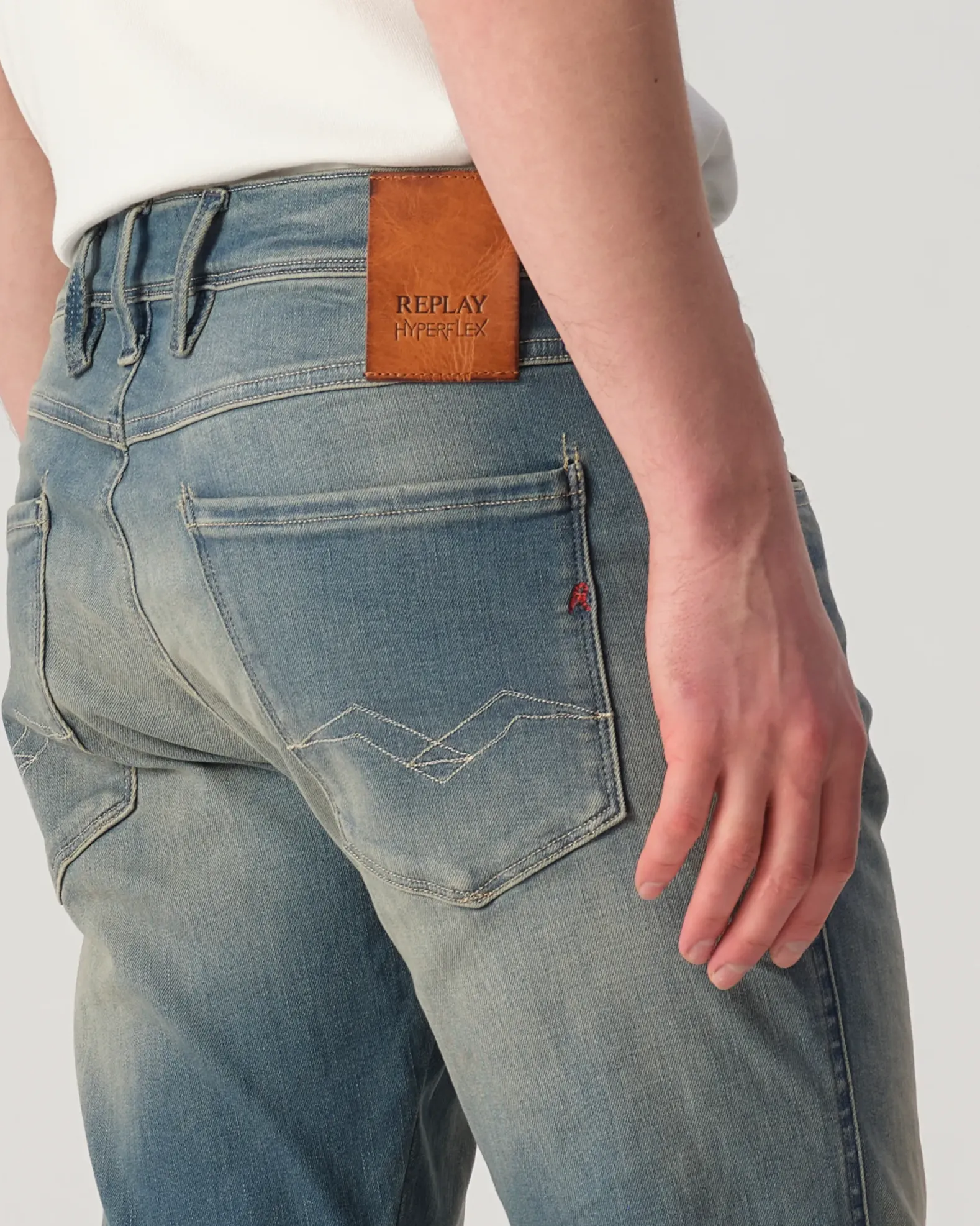 Replay Anbass Hyperflex Dust Jeans