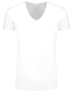 Slater ondershirts diepe V-hals stretch 2-pack