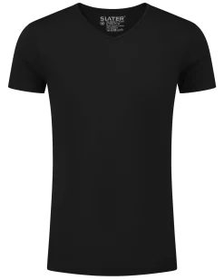 Slater ondershirts strecht V-hals 2-pack