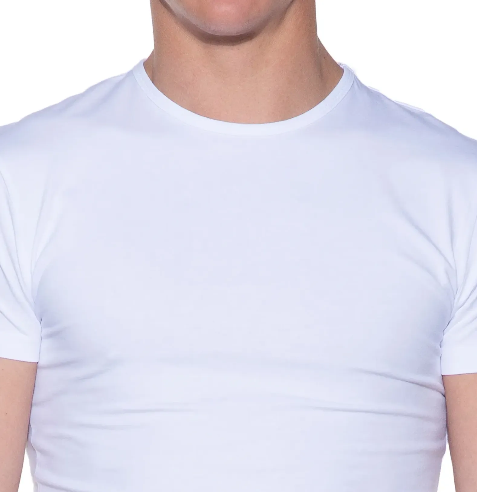 Slater ondershirts stretch O-hals 2-pack